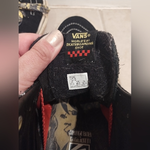 Van SpongeBob High Top Sneakers-Mens Size 12 - Picture 8 of 8